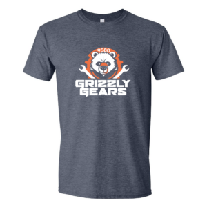 Grizzly Gears Spectator Softstyle T-Shirt (Heather Navy)