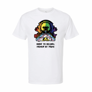 White Grizzly Gears Pride Softstyle T-Shirt