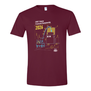Limited Edition: 2026 FIRST Ontario Provincial Championship Event Shirt